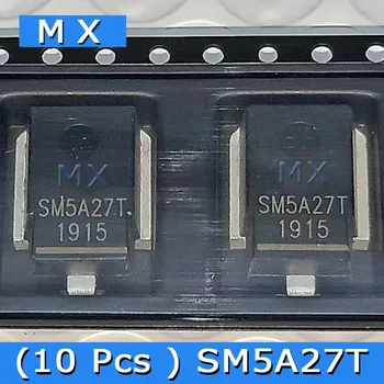 10 ADET SM5A27T SMD Diyot Yüksek Güç Tüpü DO-218AB