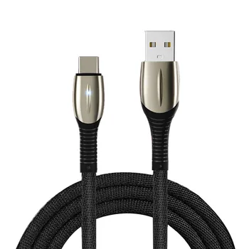 3A USB C Tipi Kablo Hızlı Şarj Kablosu Samsung Galaxy Xiaomi Huawei için Not 7 Veri USB-C Kablo Şarj Kablosu 1m / 1.5 m / 2m Veri Hattı