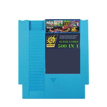 500 in 1 NES Süper Oyunlar 8 Bit 72 Pins çoklu Oyun Kartuşu İçin NES Klasik Kartuş Oyun Aksesuarları