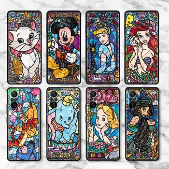 Mozaik Disney Dikiş TPU Kılıf Xiaomi Mi Poco X3 Pro X4 NFC F3 M3 F4 GT M4 F1 11 Lite 5G NE 11T 10T 9T Silikon Telefon Kapak