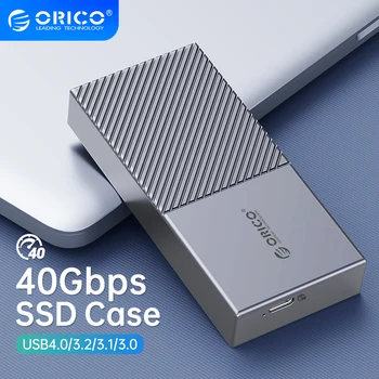 ORICO USB4 NVMe SSD Muhafaza 40Gbps PCIe3. 0x4 Alüminyum M. 2 SSD Durumda ile Uyumlu Thunderbolt 3 4 USB3. 2 USB 3.1 3.0 Tip-C